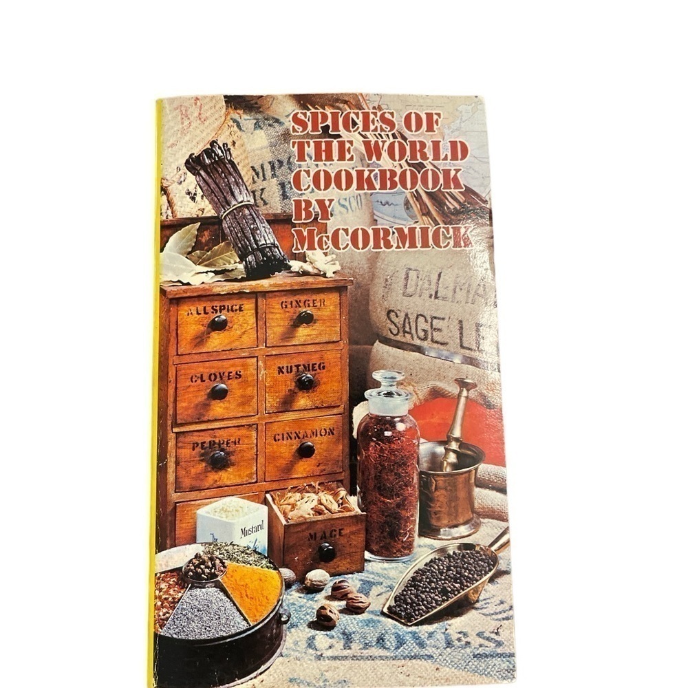 Vintage Spices of the World Cookbook by McCormick Paperback 1978